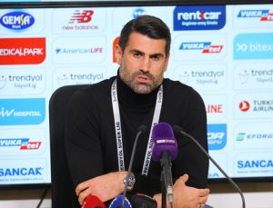 Hatayspor Teknik Direktörü Volkan Demirel açıklama yaptı