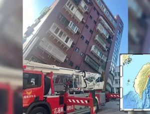 Tayvan’daki depremde ölü sayısı 9’a yaralı sayısı ise 821’e yükseldi