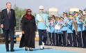 Erdoğan Tanzanya Cumhurbaşkanı Hassan’ı resmi törenle karşıladı