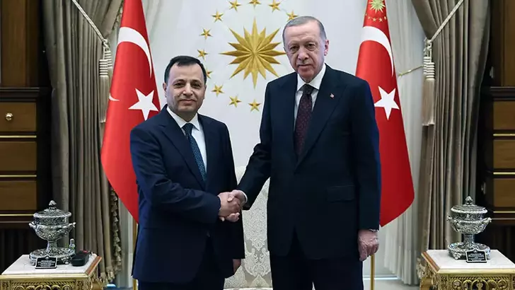 Cumhurbaşkanı Erdoğan AYM Başkanı Arslan’ı kabul etti