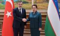 Yılmaz Özbekistan Senatosu Başkanı Narbayeva ile görüştü